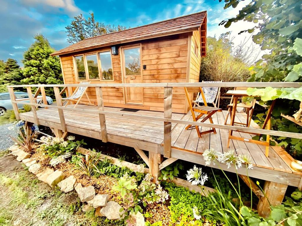 La cabane balnéo vue mer