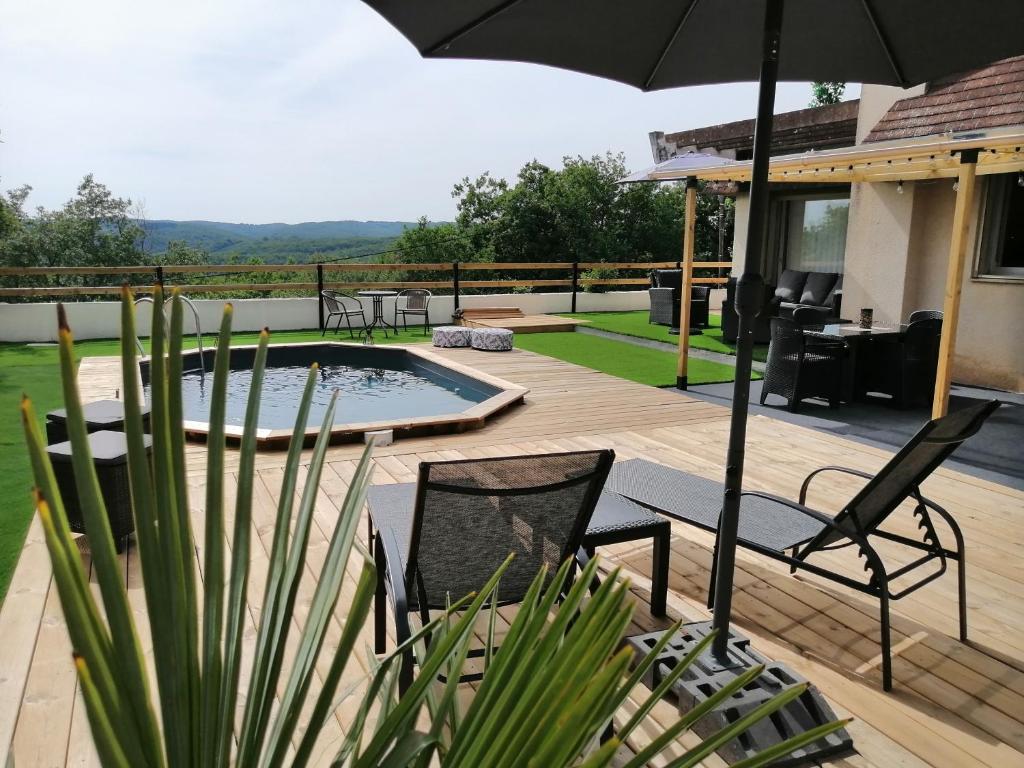 Suite climatisée jacuzzi privé