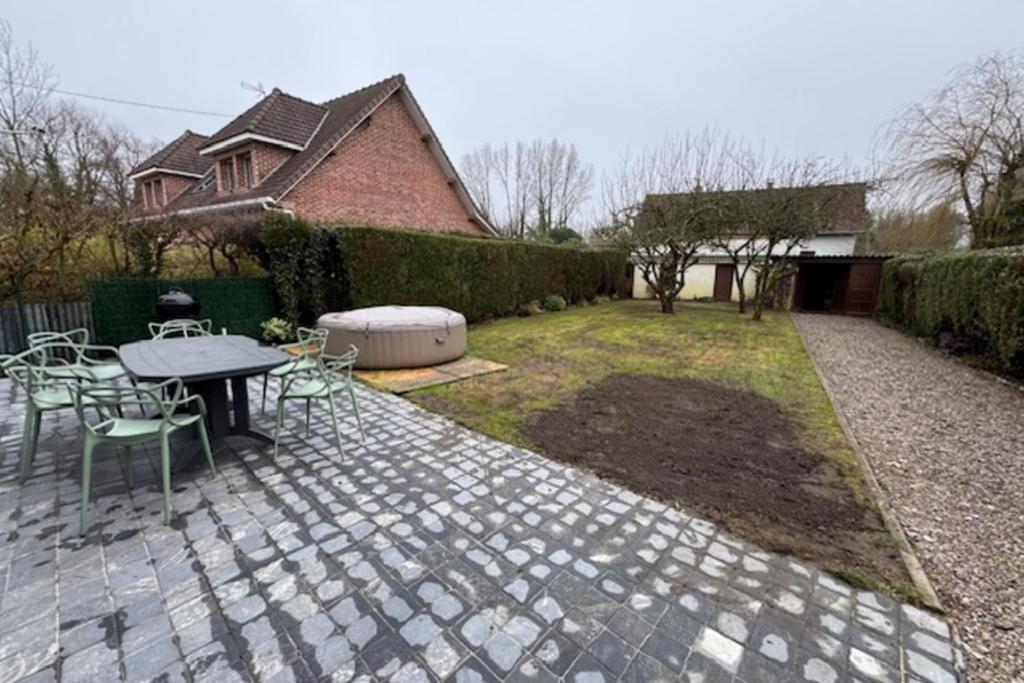 Large house with terrace and garden in Cucq