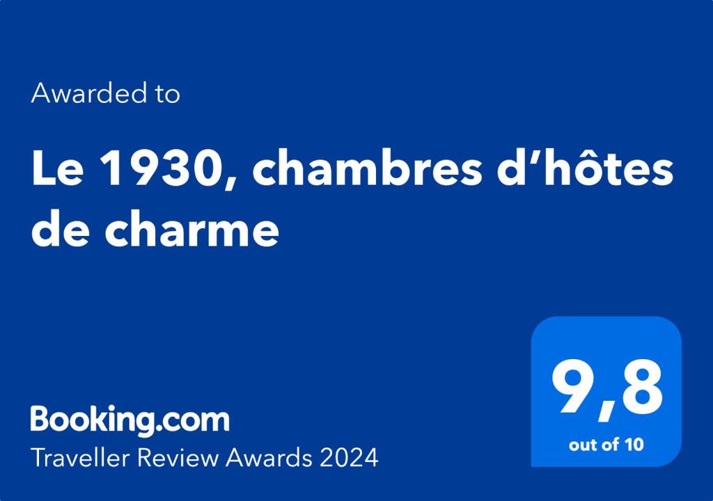Le 1930, chambres d’hôtes de charme