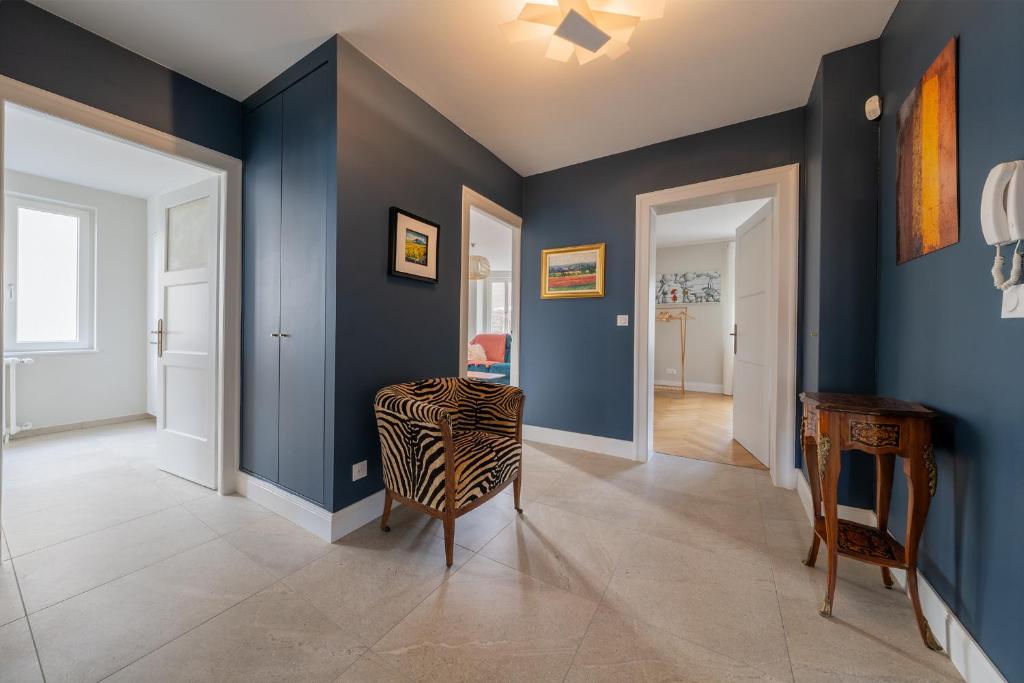 Le cocon d'Emma, appartement bourgeois avec terrasse, et parking gratuit dans maison de Maître
