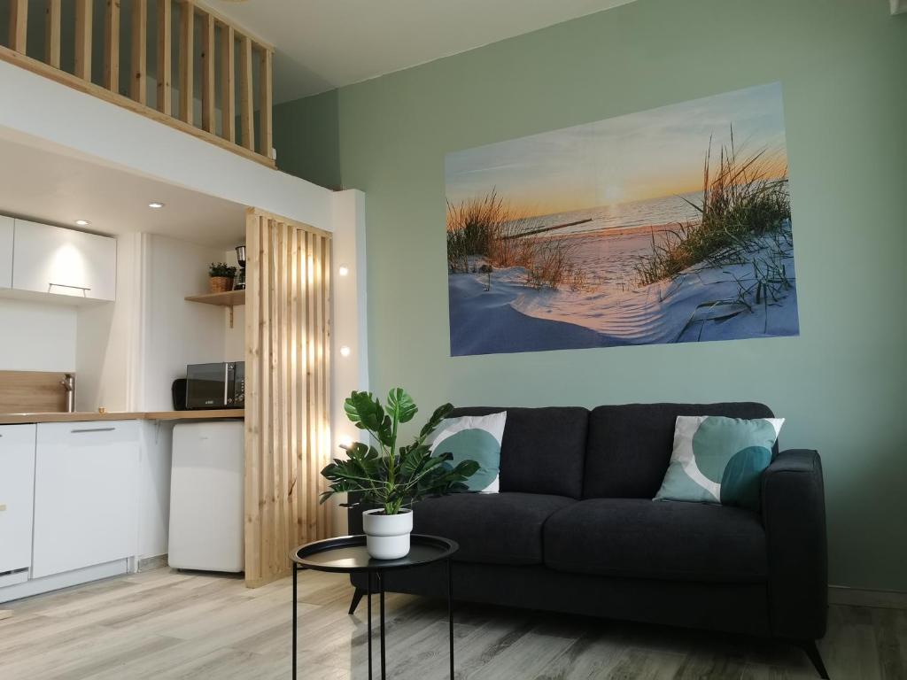 Le Pouget , Studio, Rez de Chaussée, Front de Mer WIFI
