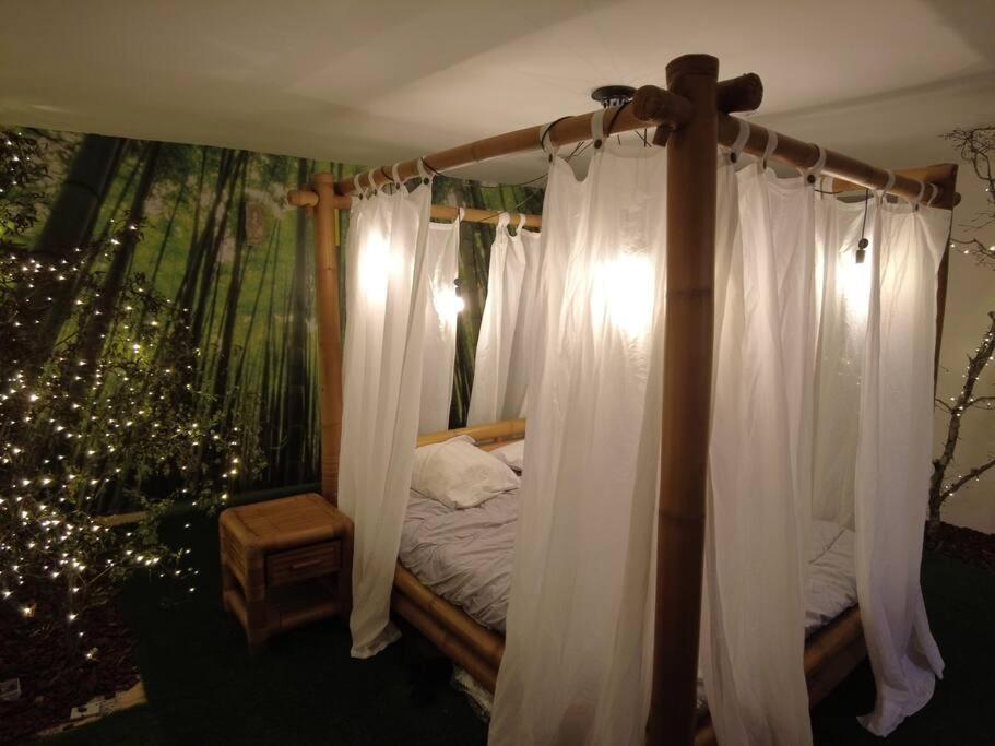 Le Jardin d'Eden -Appartement de charme avec Sauna, Hammam, spa