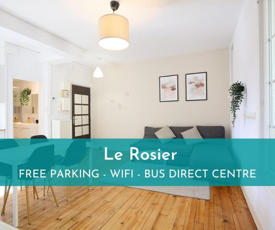 Le Rosier - 7 deniers - proche Airbus - Bus direct centre