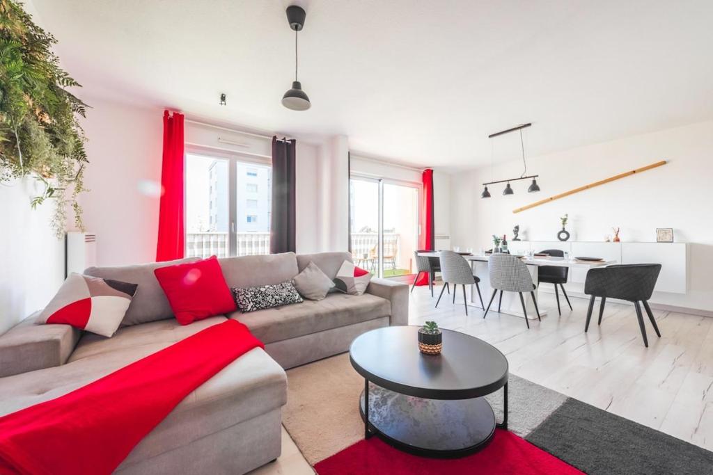 Le Solaris 3 chambres avec 2 grands lits et 3 simples