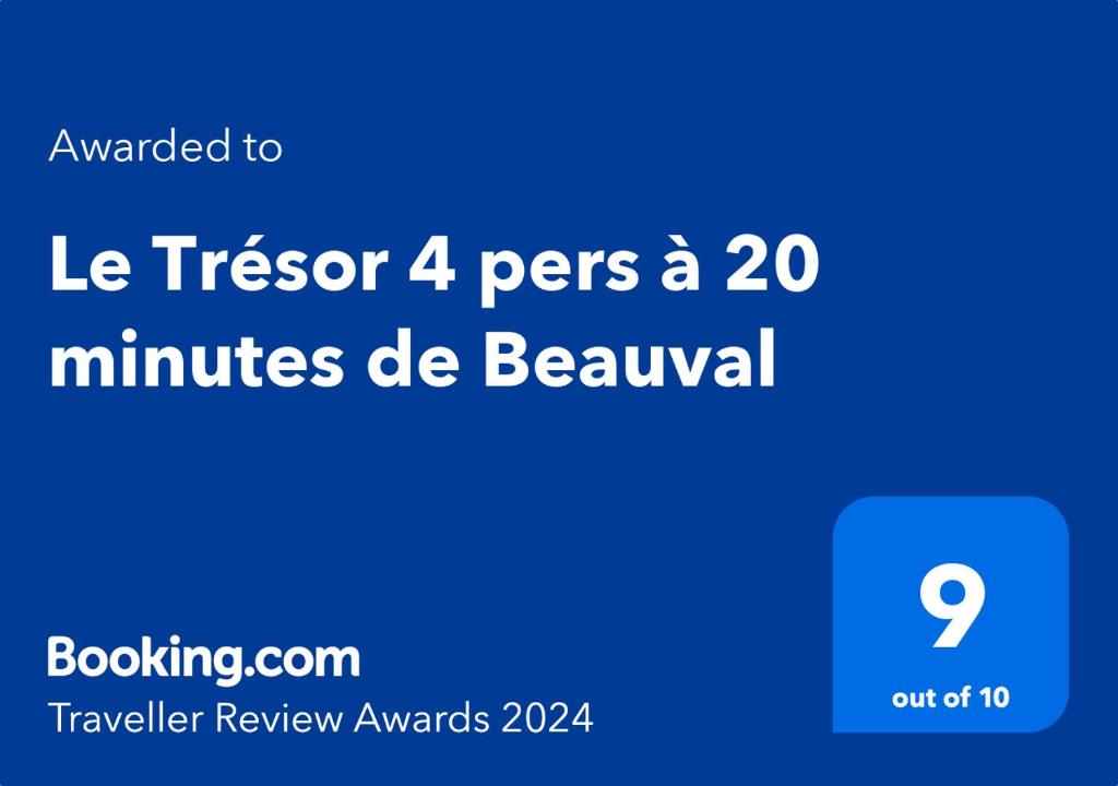 Le Trésor 4 pers à 20 minutes de Beauval