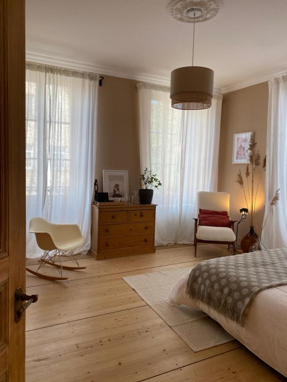 Les chambres de la Villa Oberlin