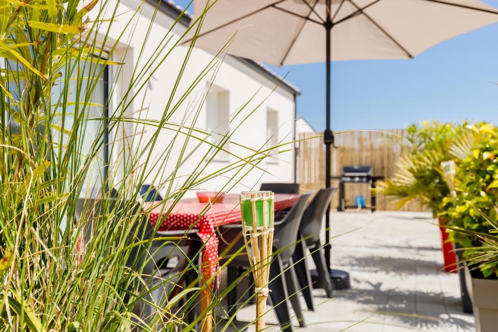 Les Tonnelles - Maison proche plage - Grand jardin