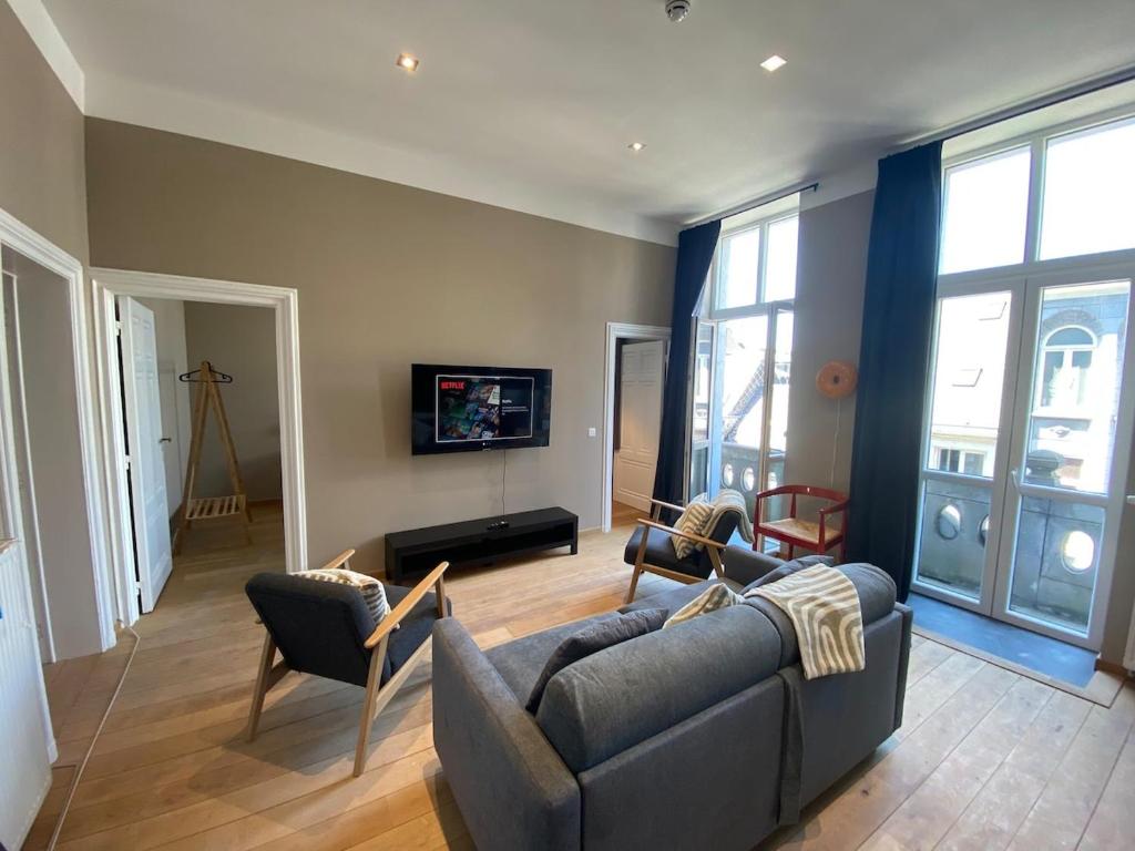 Liège centre ville, Studio 4p
