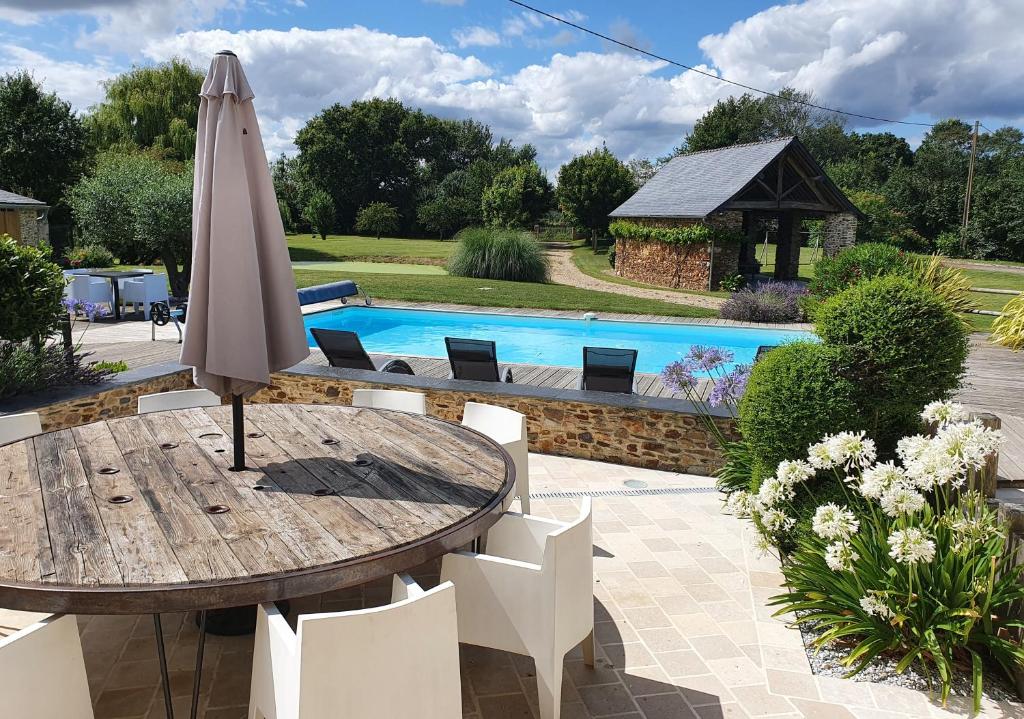 Maison de Campagne de charme avec piscine privée classée 3 étoiles