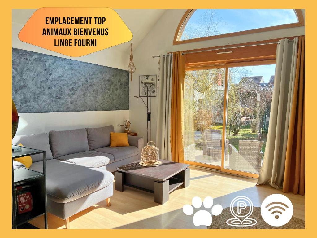 Maison Le Vignoble avec jardin - 6 personnes