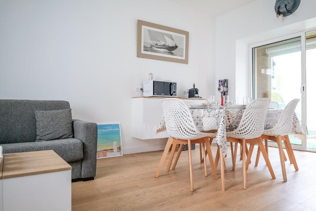 Maison de pêcheur rénovée - 3 chambres et patio extérieur - 6 personnes