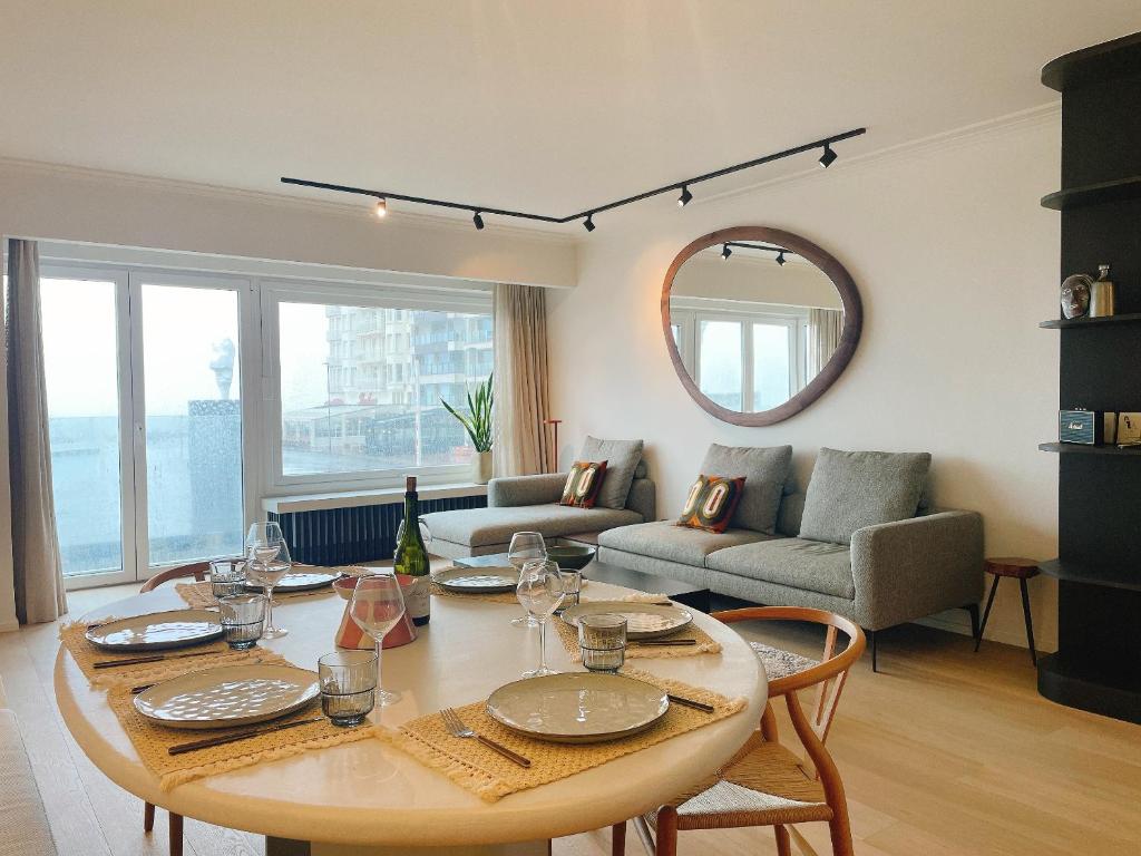 Manon Knokke - 3-kamer appartement met zeezicht aan het Rubensplein