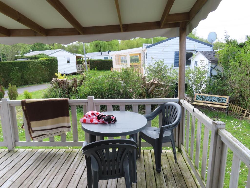 Mobile home dans un camping à saint Arnoult