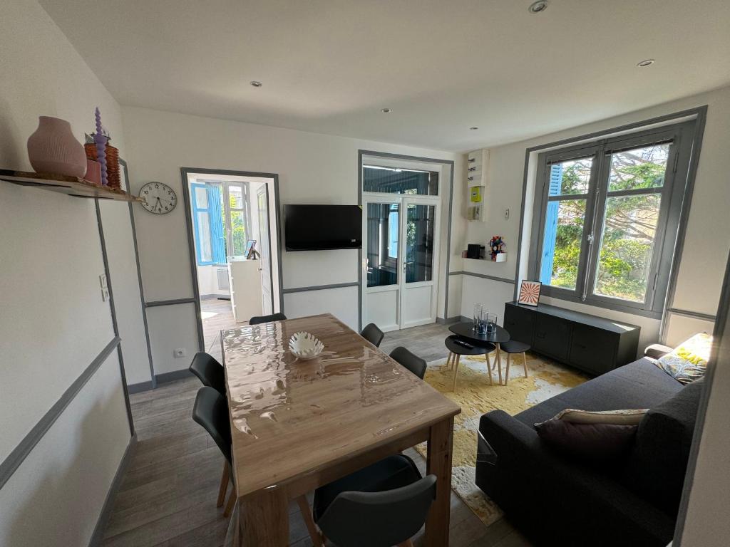 MYRTILLE - Maison 6 personnes avec jardin à 100m de la plage