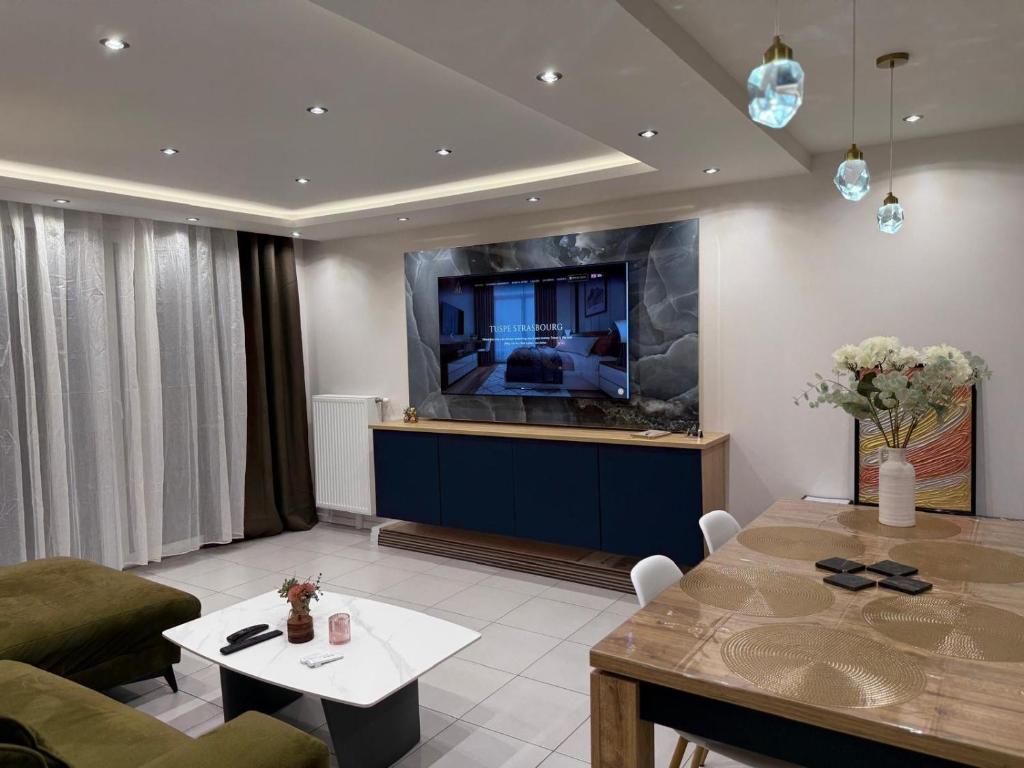 Appartement Rooftop - 5 min Centre ville Strasbourg