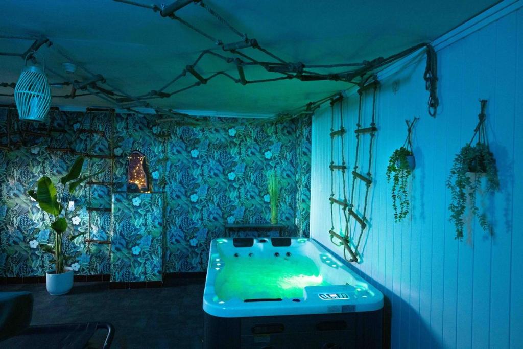 Casawellness améthyste ou jaspe océan avec jacuzzi intérieur