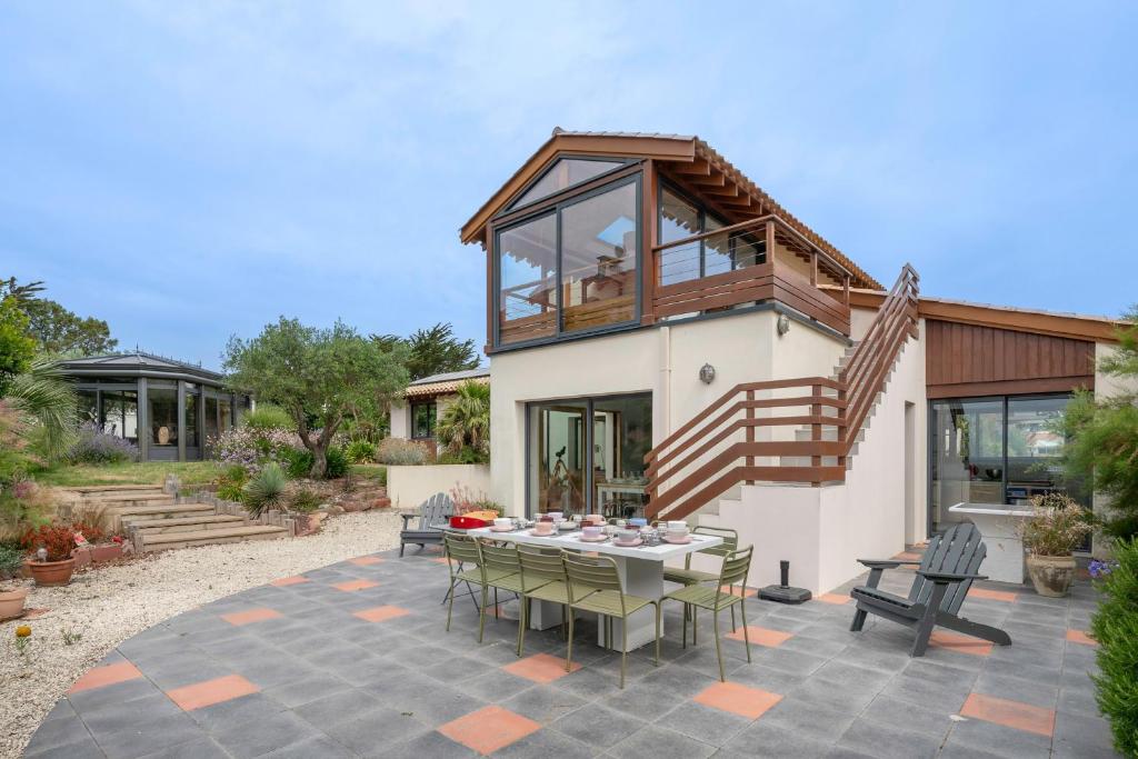 Villa Face Mer pour 10 personnes à Préfailles