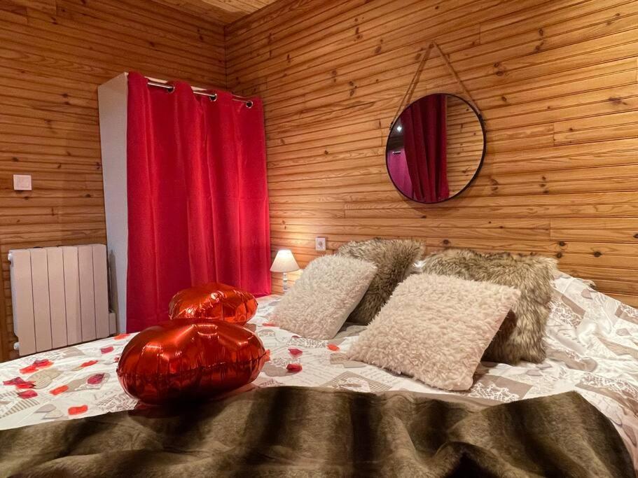 Romantique chalet avec sauna et jacuzzi extérieur