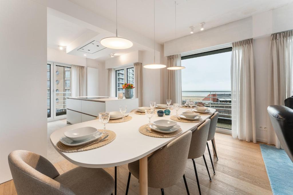 Ruim en luxueus app met zeezicht én garage - 8p