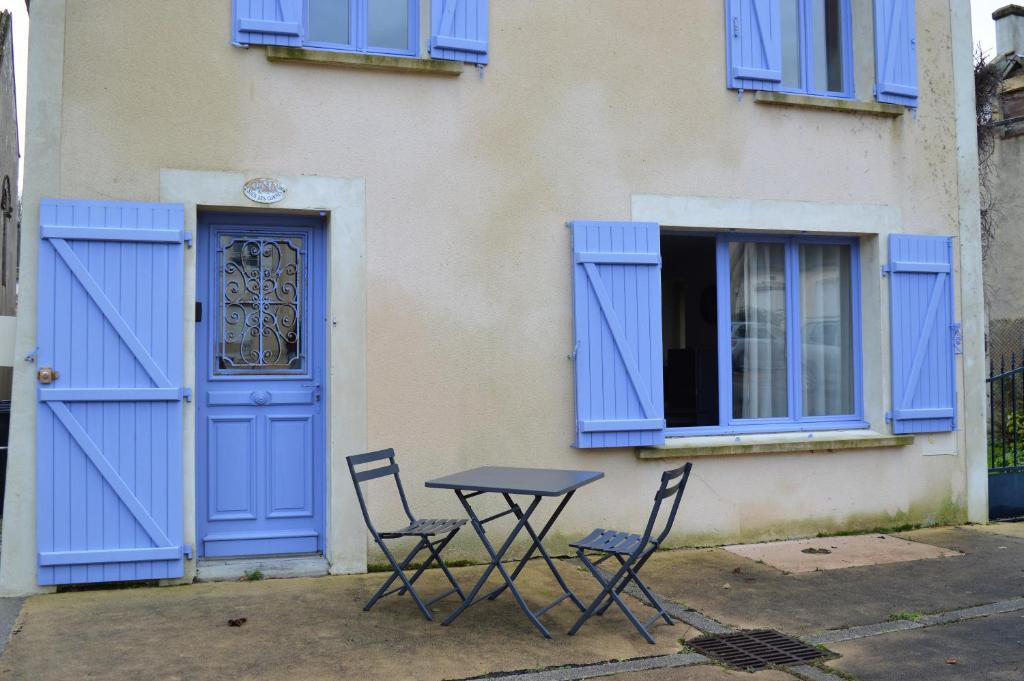 Les volets bleus - duplex proche plage et centre