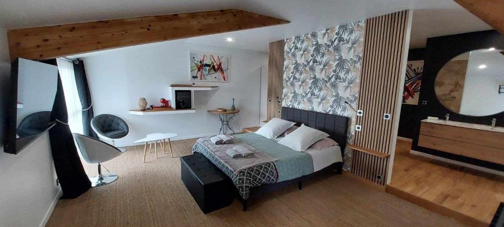 chambre Lilas Domaine Cap de Coste