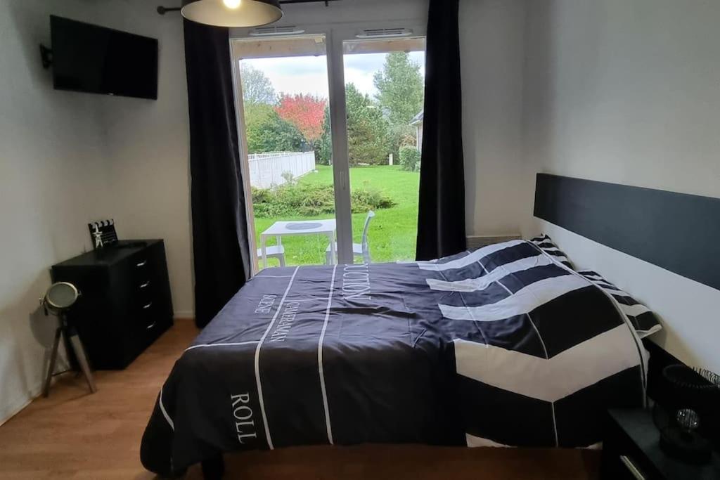 Studio avec piscine près d'Honfleur