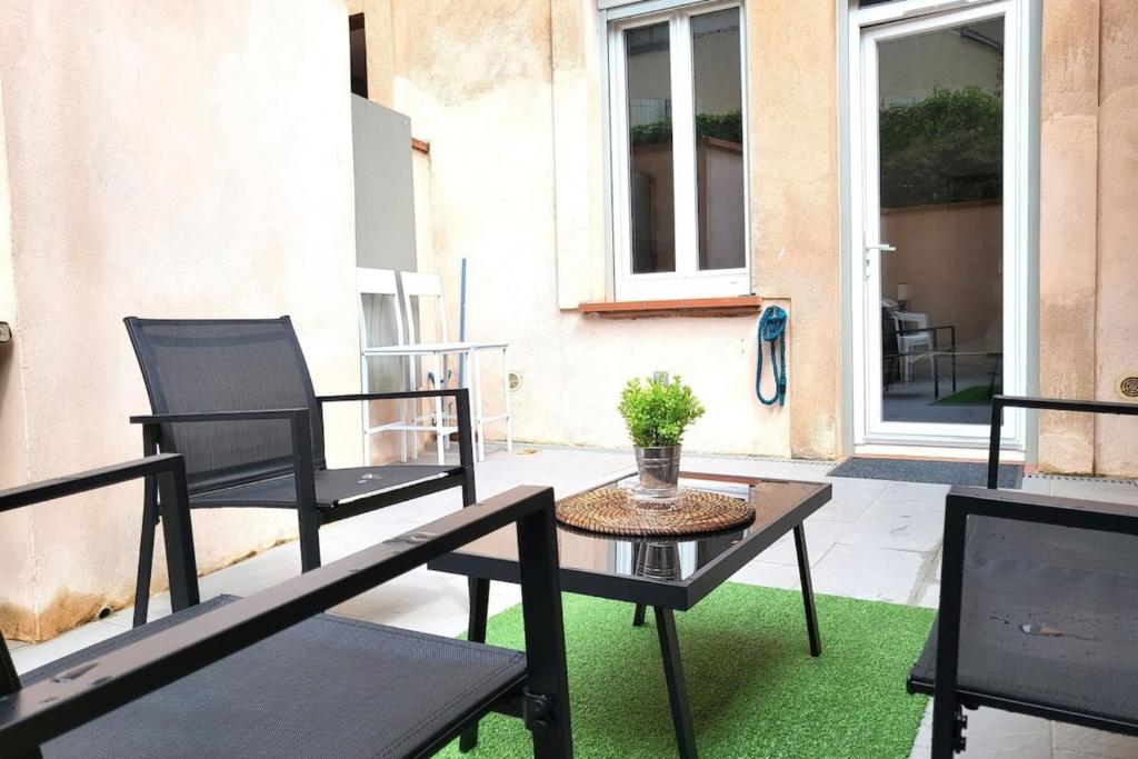 Providence Terrasse privée - Proche Gare Sncf