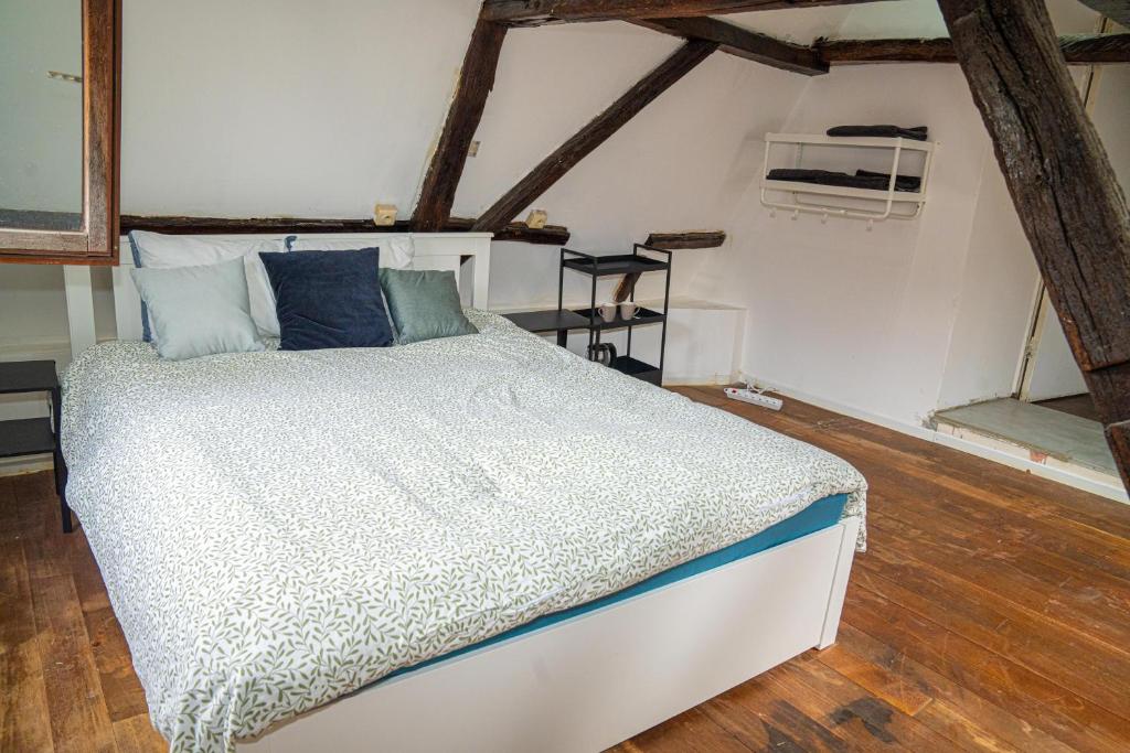 Stylish Canal-Side 2BR-1LR Apt, at Center of Gent