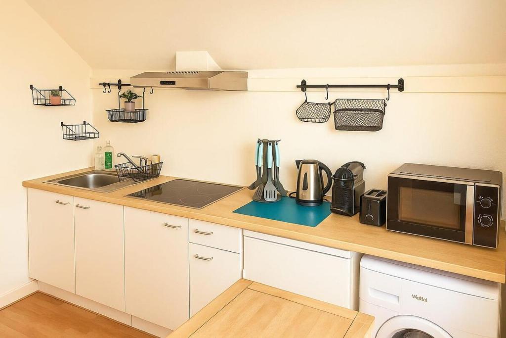Stylish flat with rooftop in Ixelles