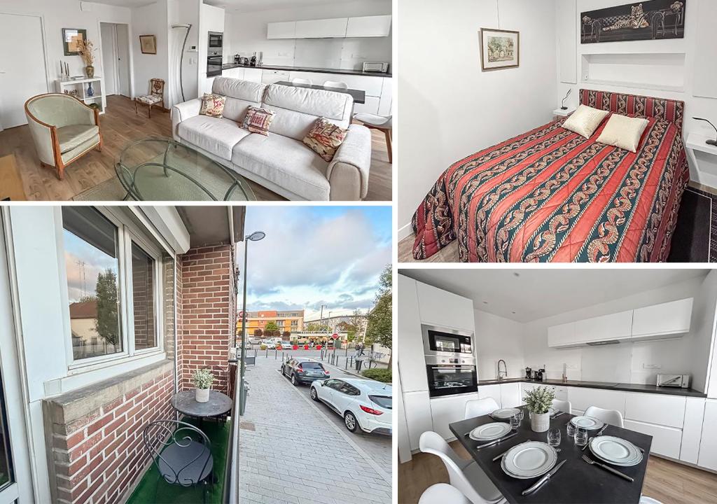 Lumineux appartement avec balcon, près de la gare