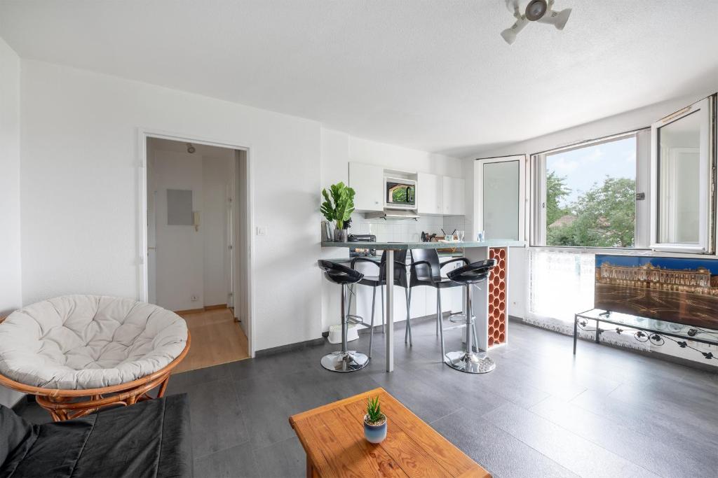 T2 Rangueil - Terrasse + 2 Parkings - 4 personnes