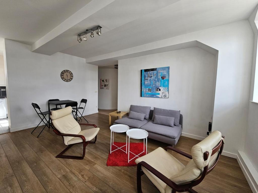 T3 central in residence, 4P Free parking