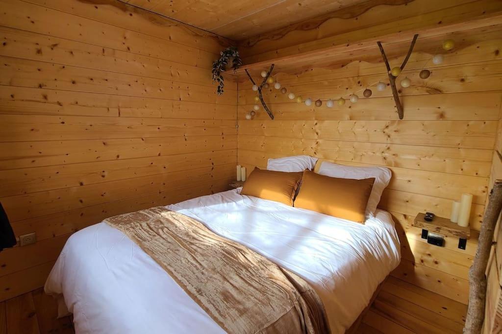 Tiny House Petite Balnéo Cheminée exterieure