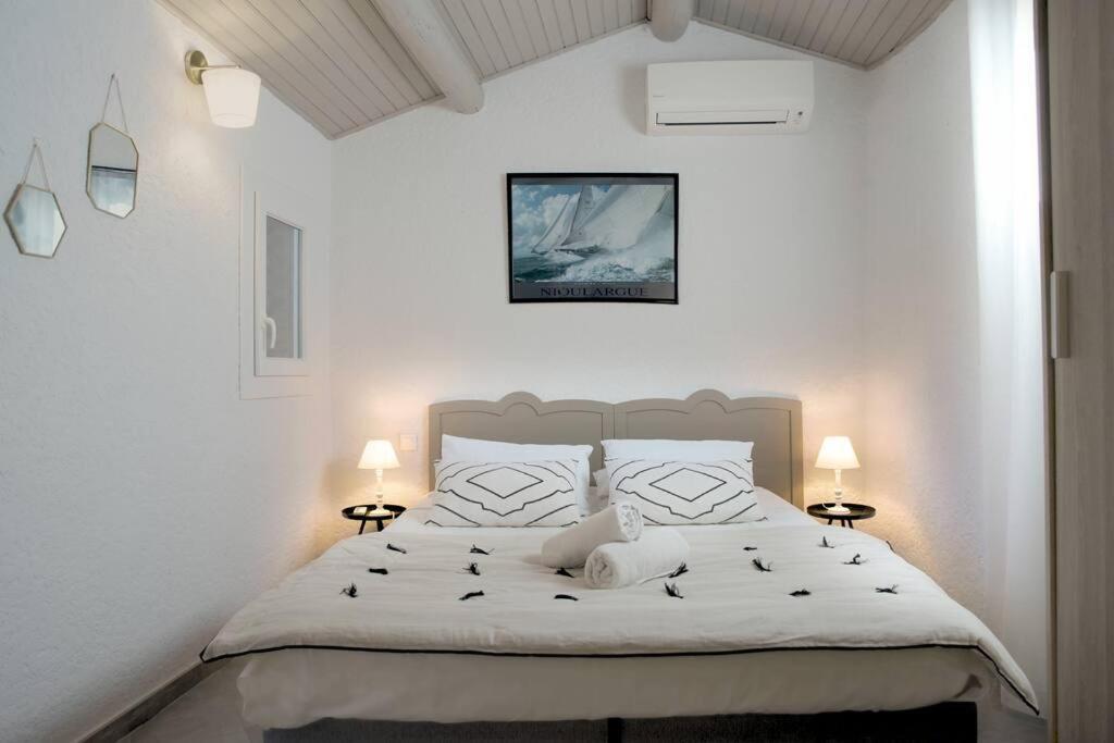 Villa Cosy, 75m2, climatisé, 200m plage, parking