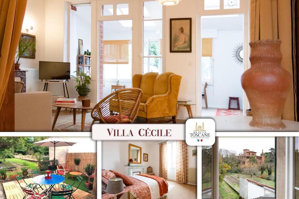 Villa Cécile - Climatisée avec jardin et parking