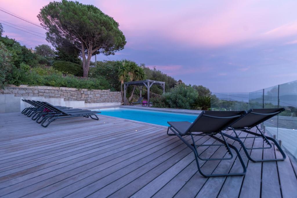 Villa Kallisté piscine chauffée