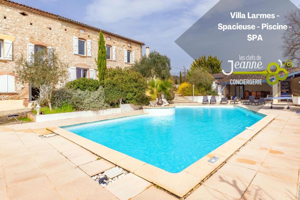 Villa Larmes - Spacieuse - Piscine - SPA