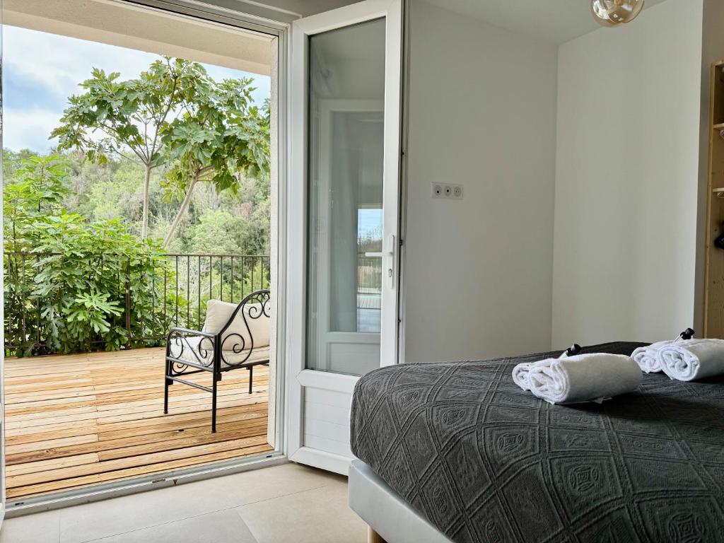 Villa Mare è Machja avec piscine et vue mer