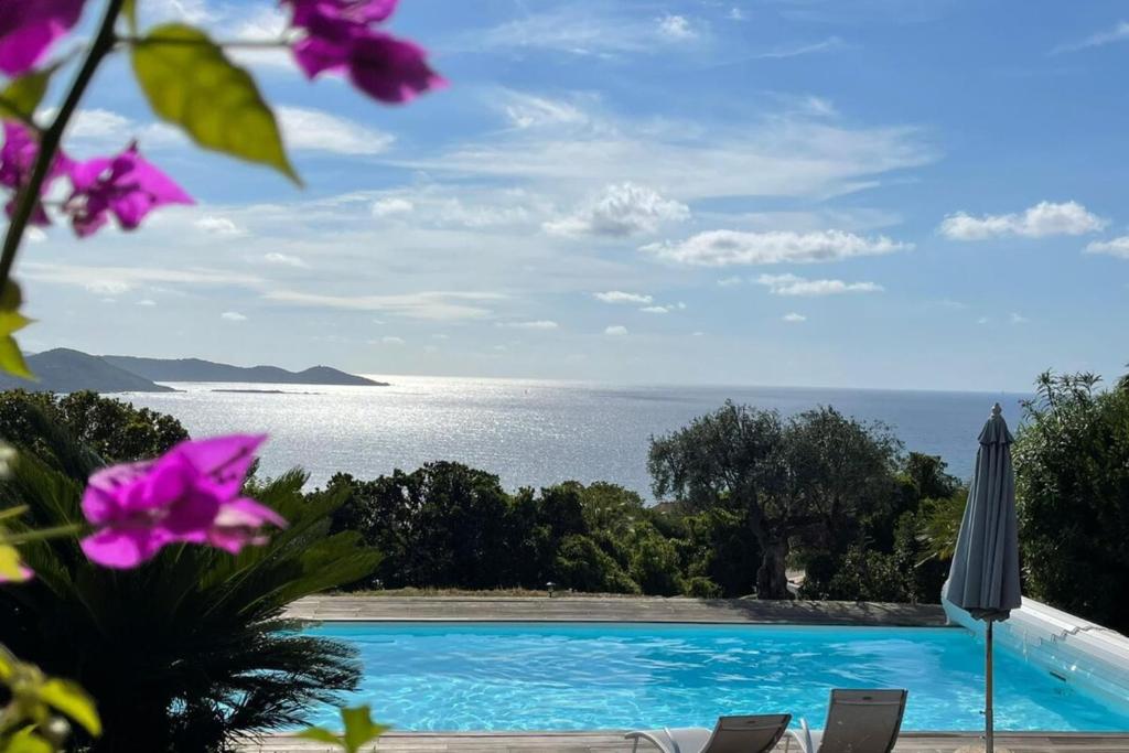 Villa à Pietrosella - Piscine, Vue Mer, Jardin & WiFi