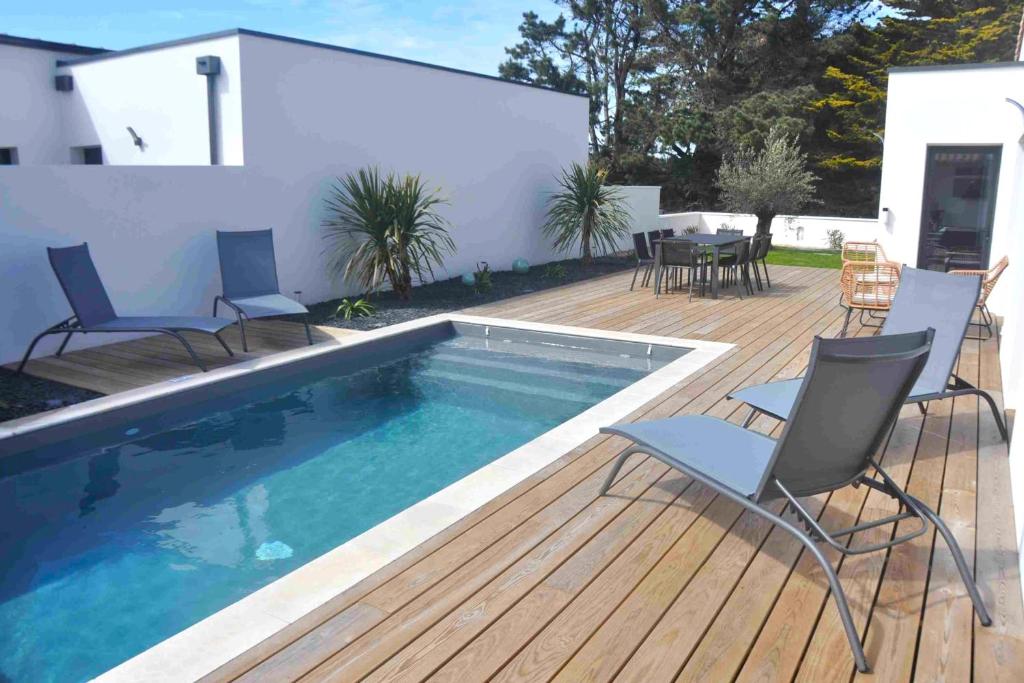 Villa Rosemonde with swimming pool