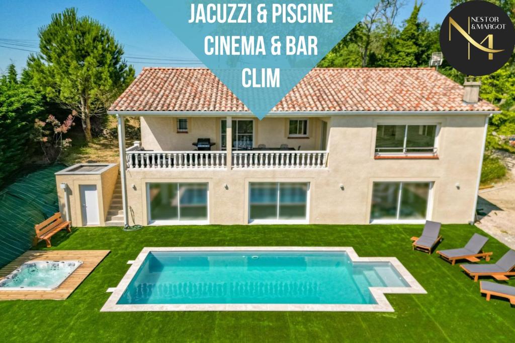 Villa Vista Valada - Piscine - Jacuzzi - Clim - Bar - Billard - Cinéma - Vue Panoramique
