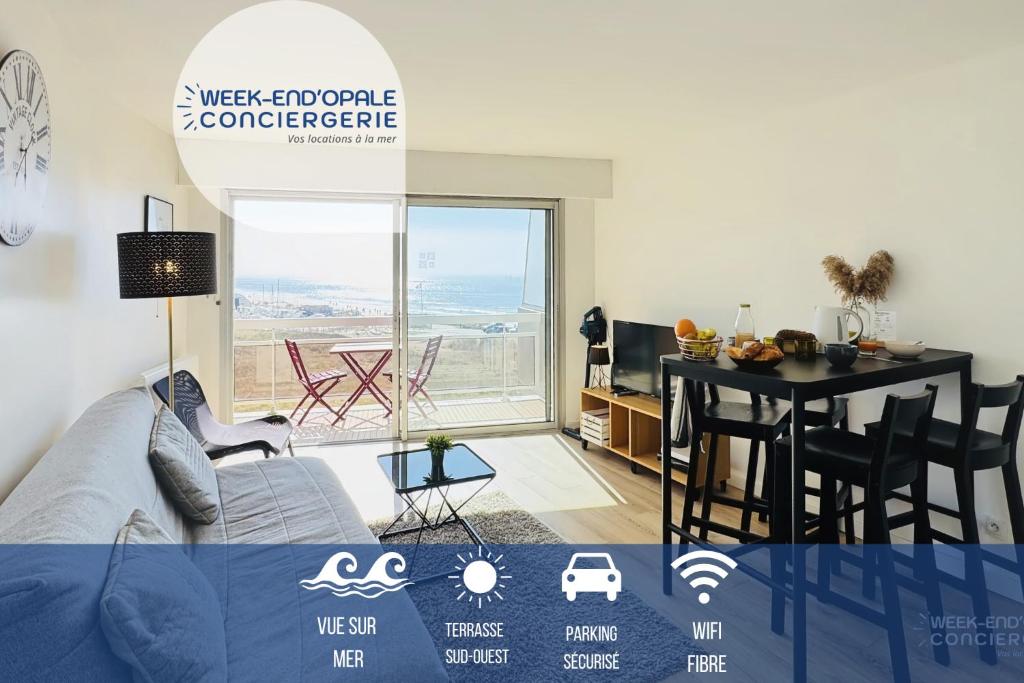 Appartement Vue Mer au pied de la plage de Merlimont